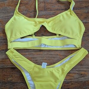 Yellow Bikini Set